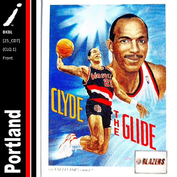 Portland Trailblazers (Clyde Drexler) - BKBL [25_CD7] - Picture 1 of 3